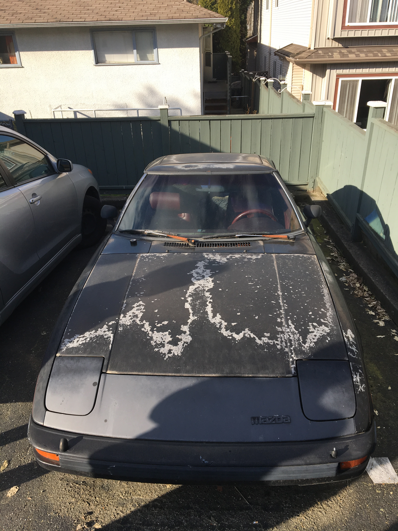 Illustration for article titled Had a look at a free RX-7 today